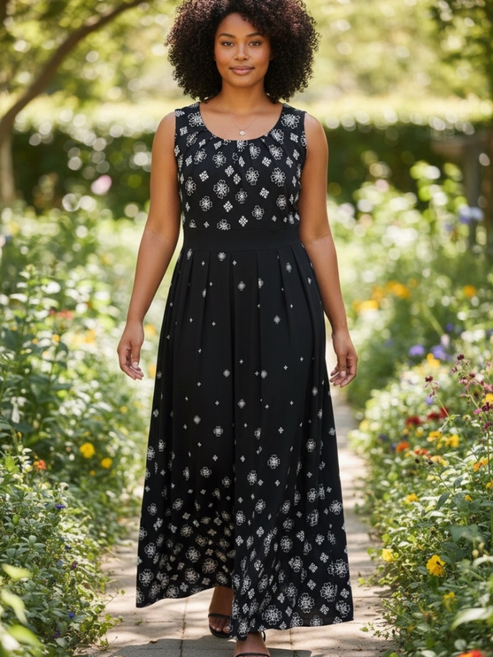 Woman Within maxi dress